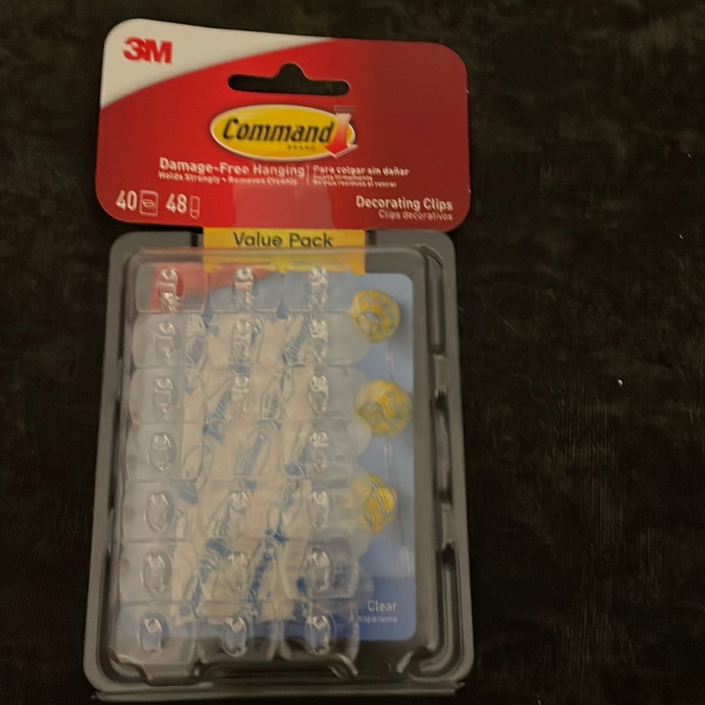 Command, decorating clips 40 count